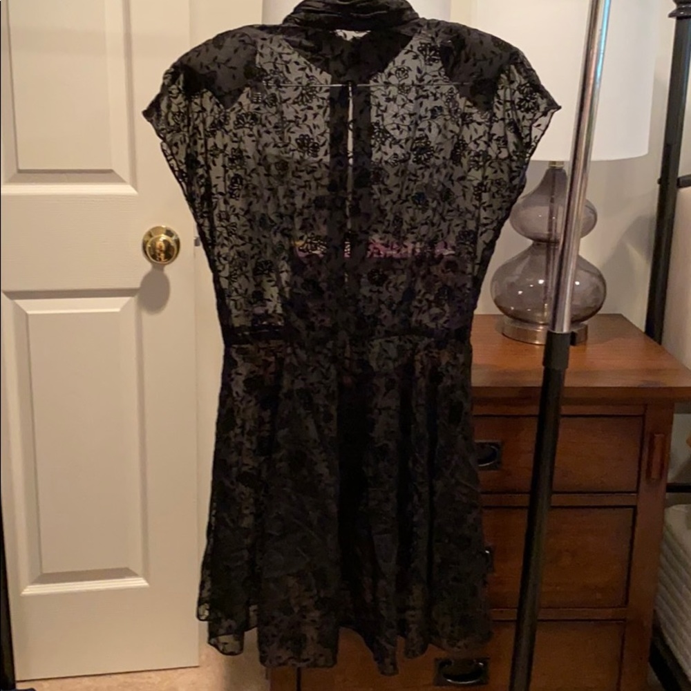 Black lace jacket